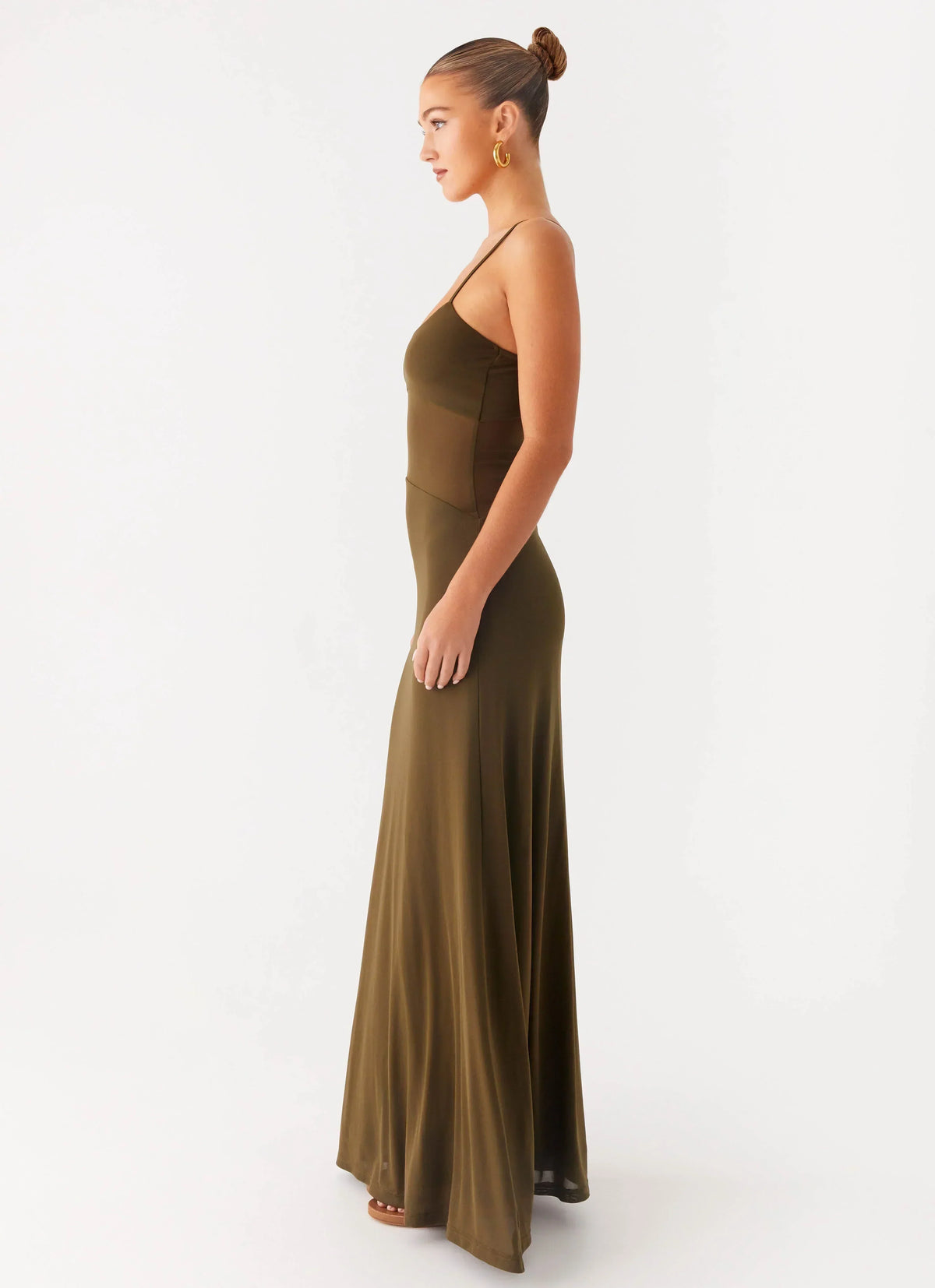 Starfall Maxi Dress - Khaki
