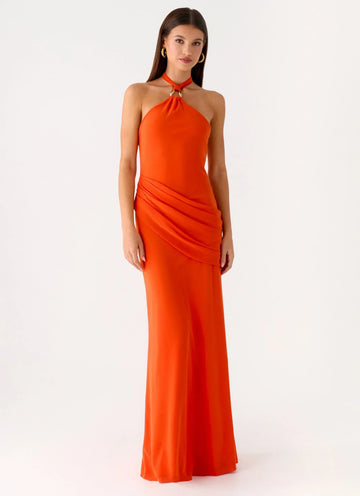 Henrietta Maxi Dress - Orange