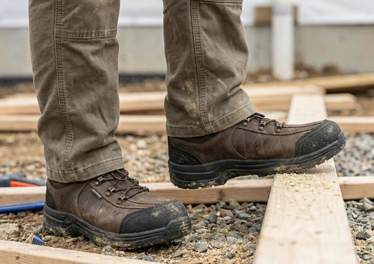 Basalt Work Shoes - Brown