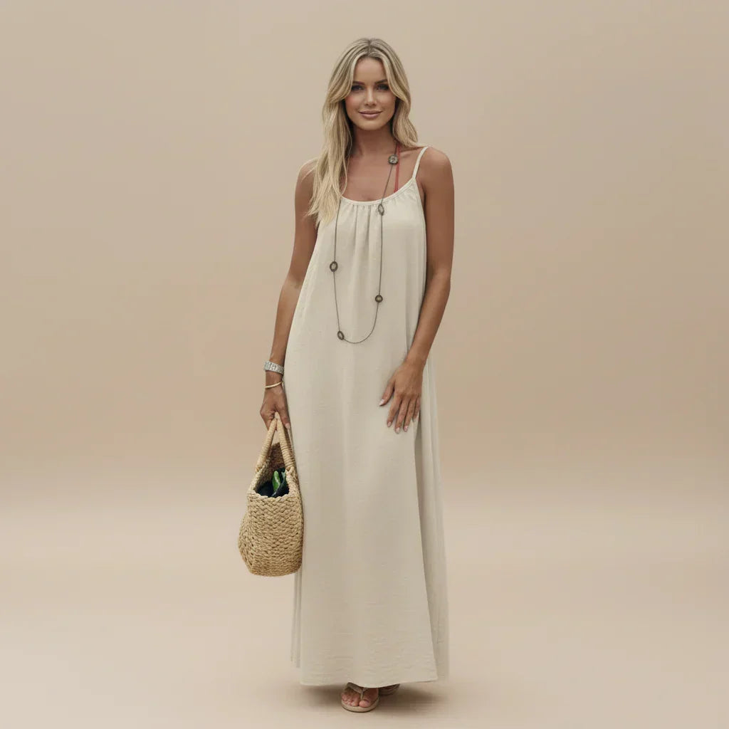 Harlow Ruched Maxi Dress