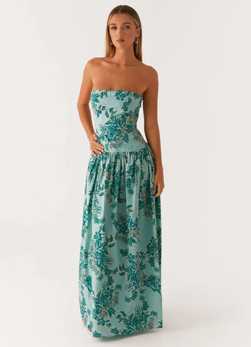 Andorra Maxi Dress - Cloud Nine Floral