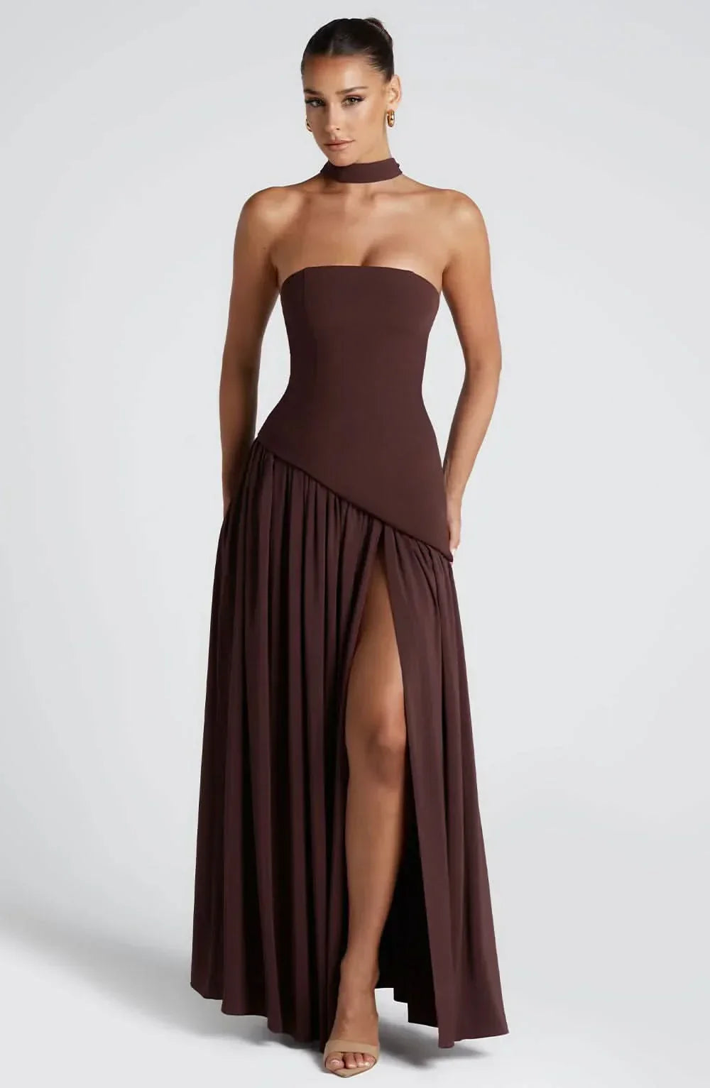 Isolde Wrap Maxi Dress