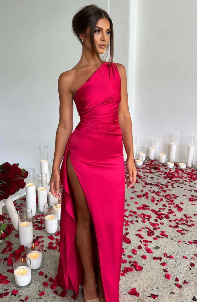 Arabella Ruched Maxi Dress