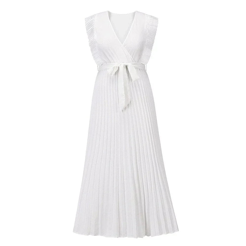 Olivia Ruffle Maxi Dress