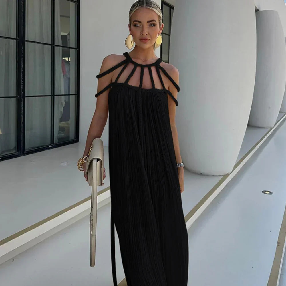 Artemis Braided Maxi Dress