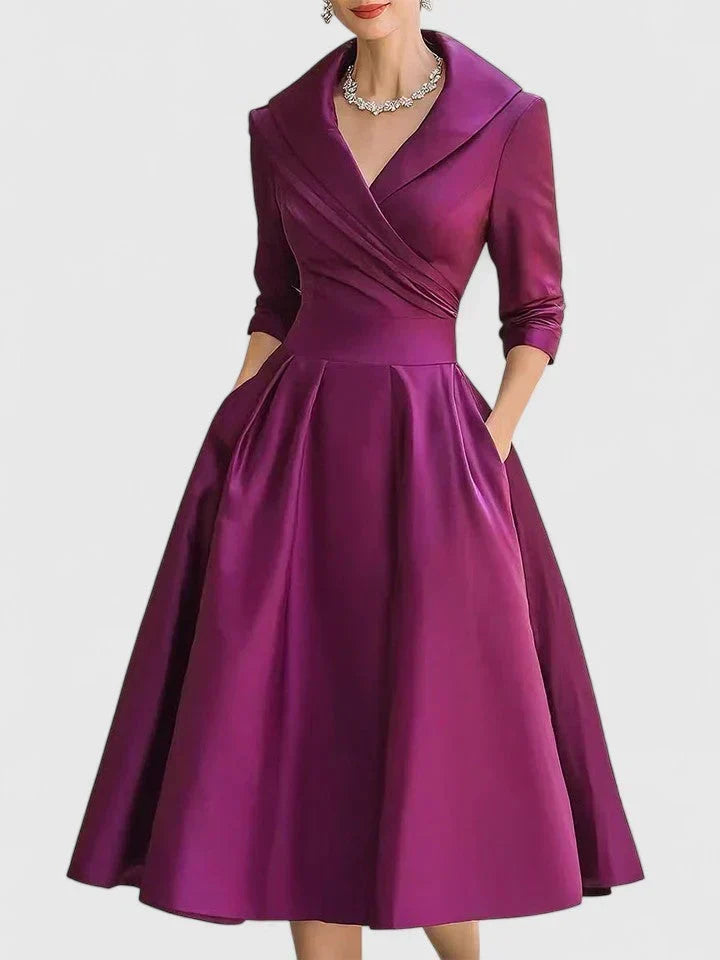 Helena Wrap Midi Dress